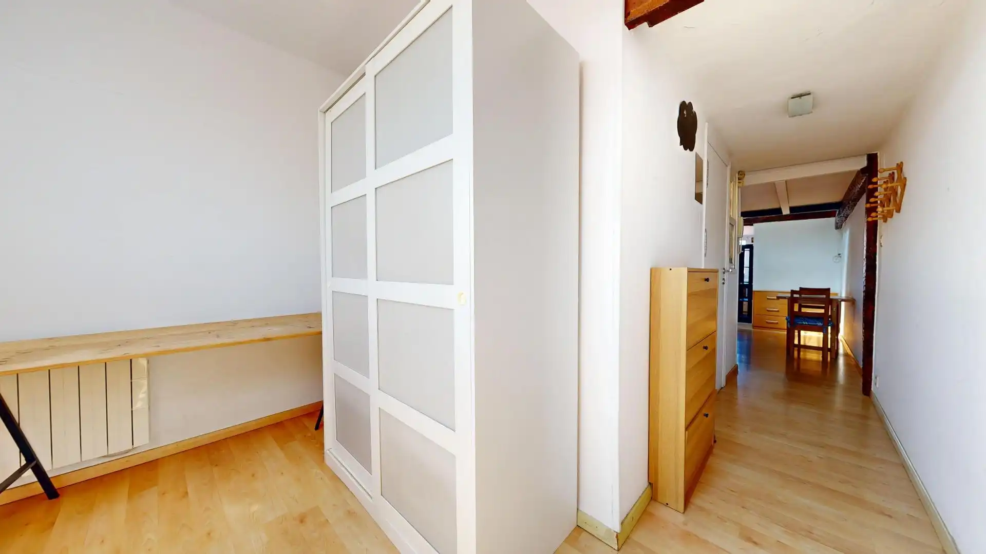 Schlafzimmer von Wohnung zum Verkauf in Bilbao  mit Heizung und Möbliert