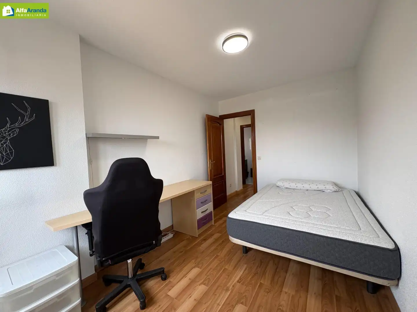 Schlafzimmer von Wohnung zum Verkauf in Aranda de Duero mit Heizung, Terrasse und Möbliert