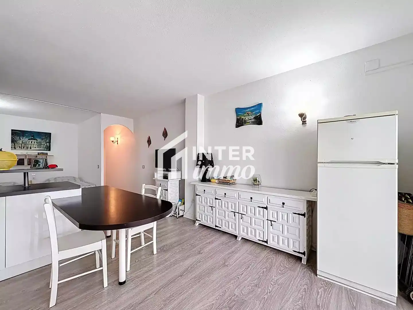Wohnzimmer von Wohnung zum Verkauf in Roses mit Terrasse und Möbliert