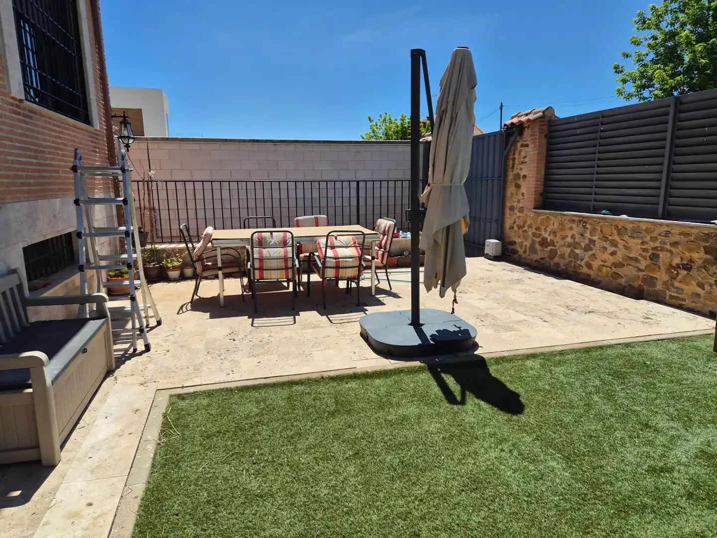 Terraza de Casa o chalet en venta en Ciudad Real con Aire acondicionado, Calefacción y Jardín privado