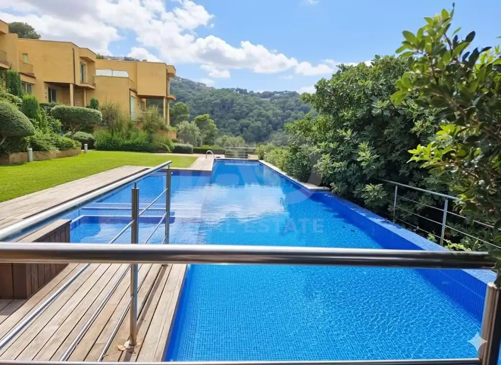 Swimming pool of Detached homes for sale in Begur  with Heating, Terrace and Swimming Pool