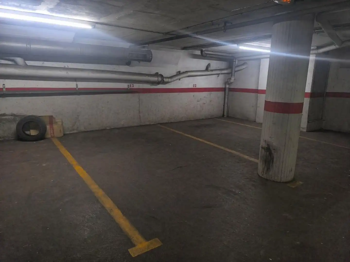 Parking of Flat for sale in Manresa  with Air Conditioner, Heating and Balcony