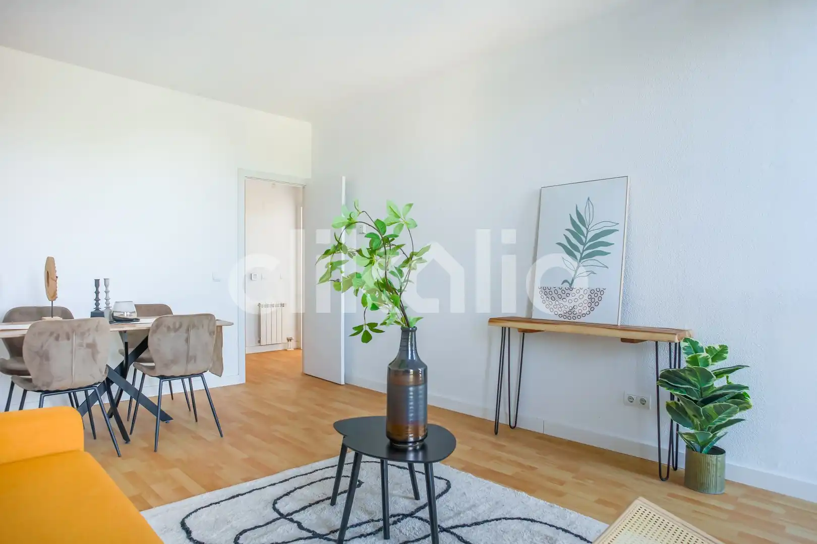 Living room of Flat for sale in Madrid  with Heating, Terrace and Storage room
