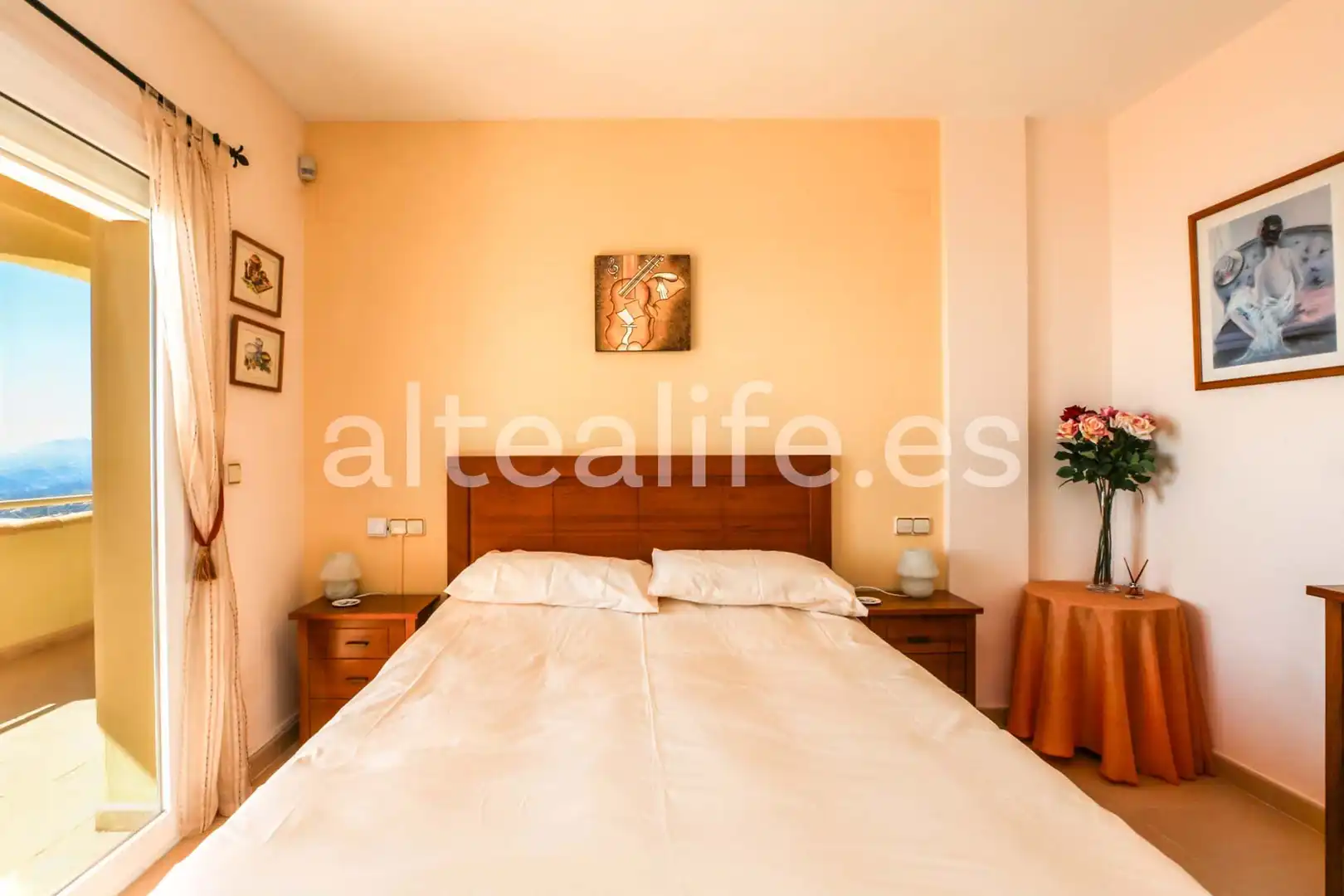 Habitación de Casa o chalet en venta en Altea con Aire acondicionado, Calefacción y Jardín privado