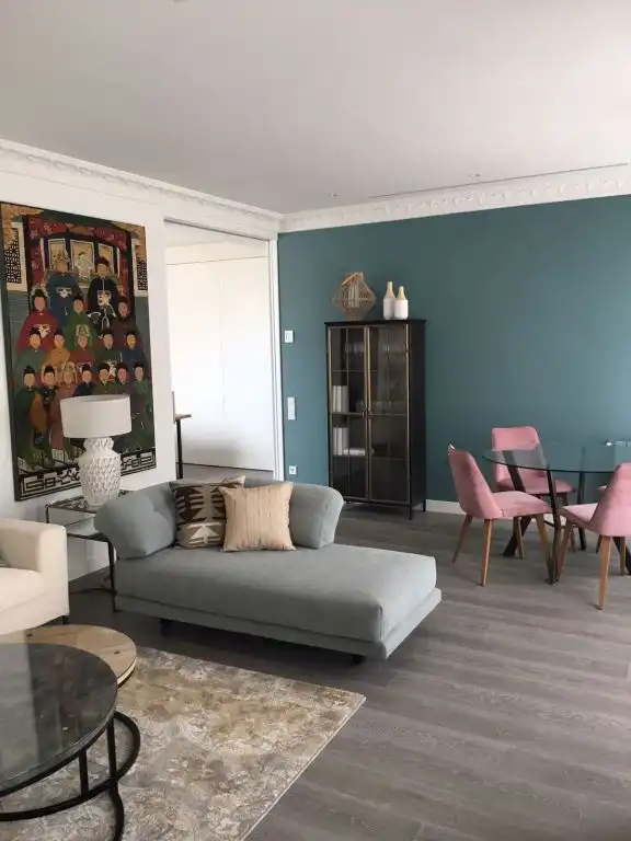 Sala d'estar de Àtic de lloguer en Valencia amb Aire condicionat, Calefacció i Terrassa