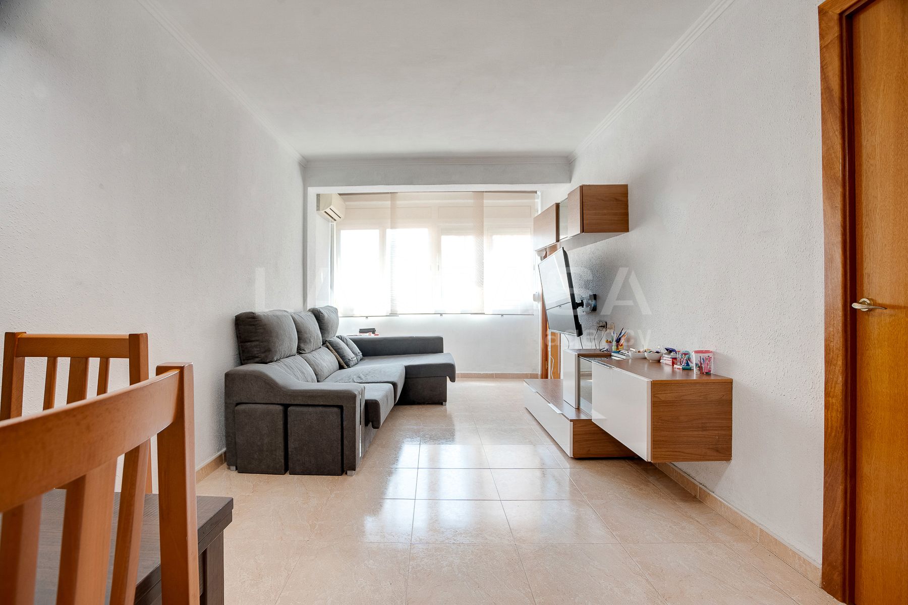 Living room of Flat for sale in  Barcelona Capital  with Heating