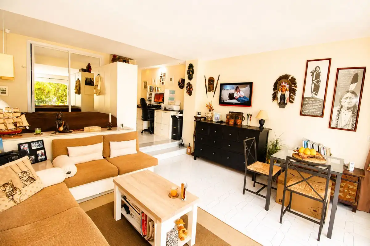 Living room of Study for sale in Mijas  with Air Conditioner and Terrace