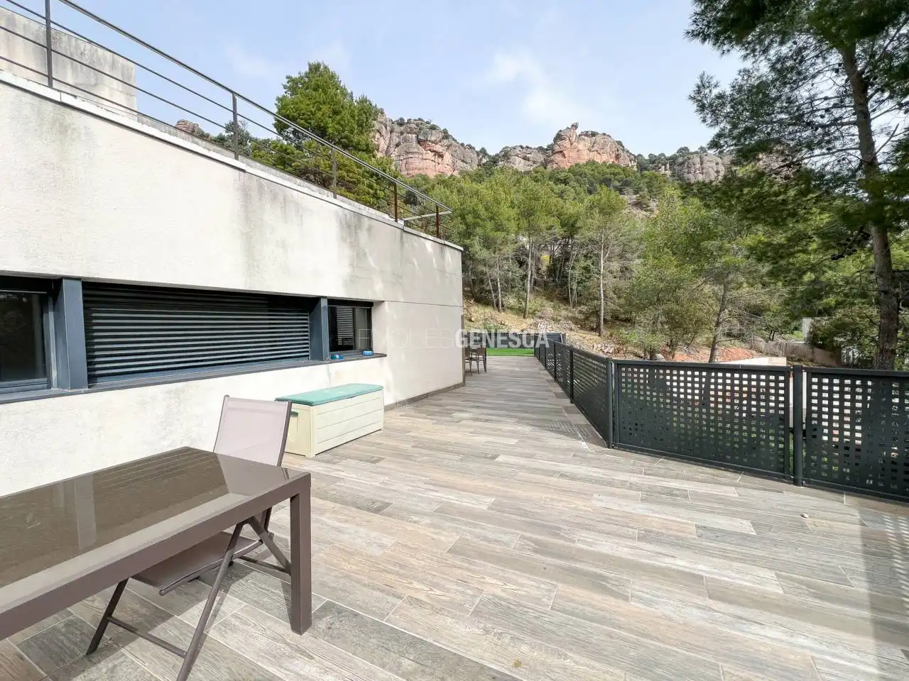 Terraza de Casa o chalet en venta en Matadepera con Aire acondicionado, Calefacción y Jardín privado