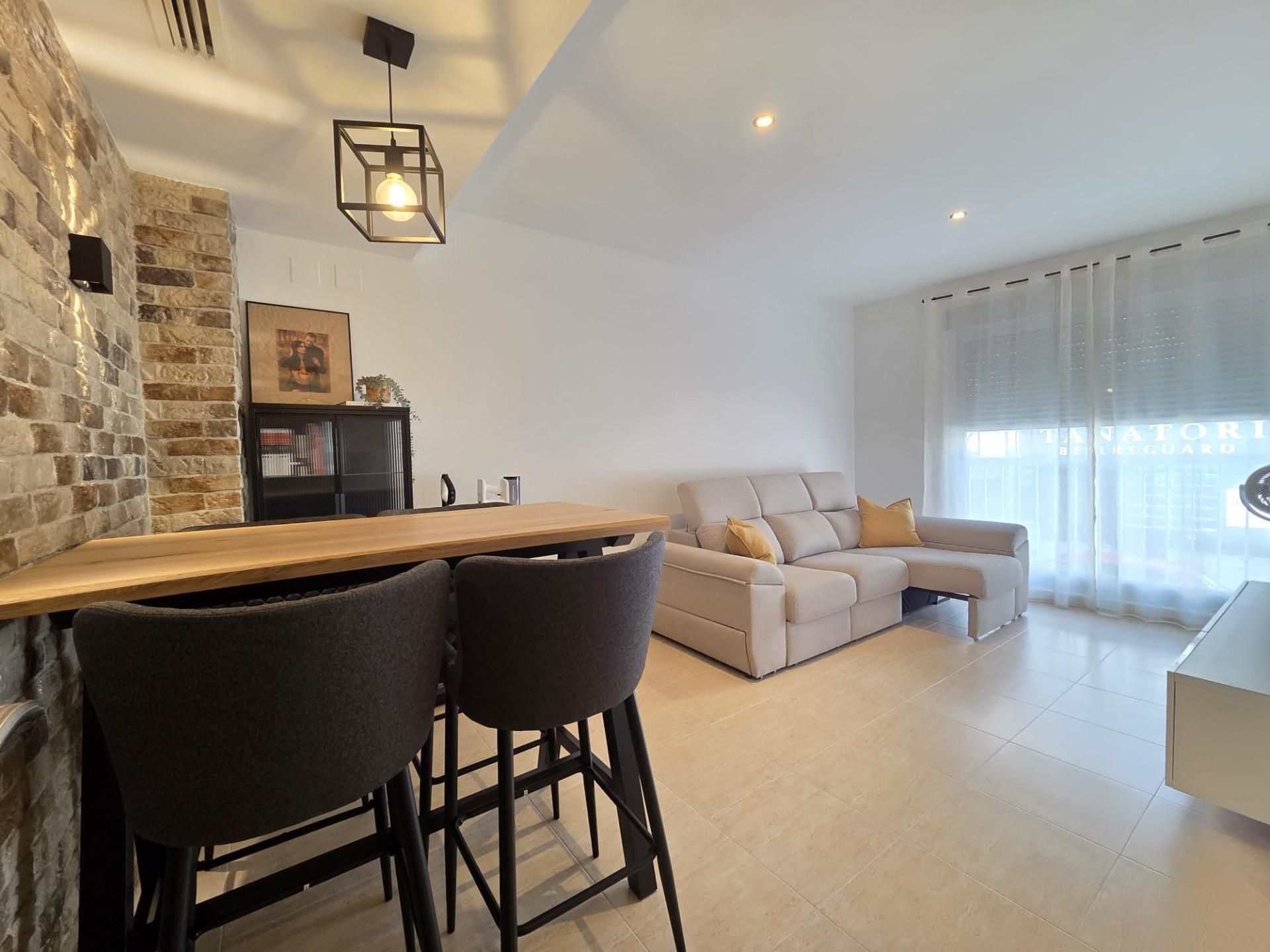 Living room of Flat for sale in Bellreguard  with Terrace and Storage room