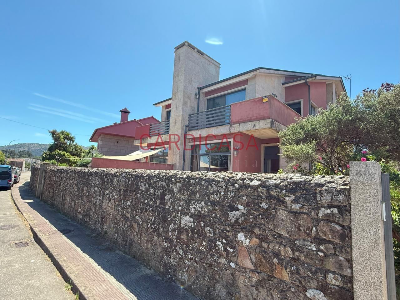 Exterior view of Single-family semi-detached for sale in Tomiño  with Heating, Private garden and Terrace