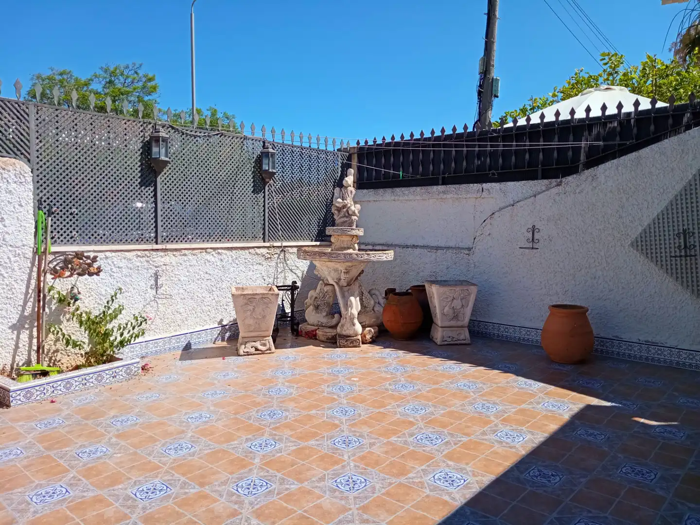 Terrassa de Casa adosada en venda en San Javier amb Jardí privat, Traster i Moblat