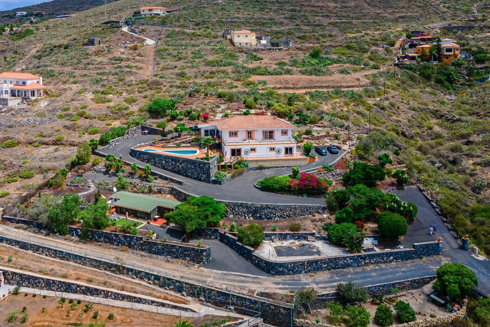 Vista exterior de Casa o chalet en venta en Adeje con Jardín privado, Terraza y Trastero