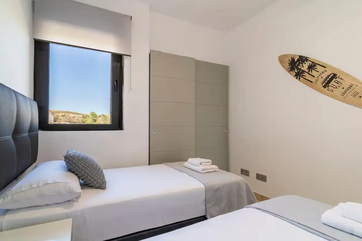 Dormitori de Àtic de lloguer en Vera amb Aire condicionat, Terrassa i Moblat