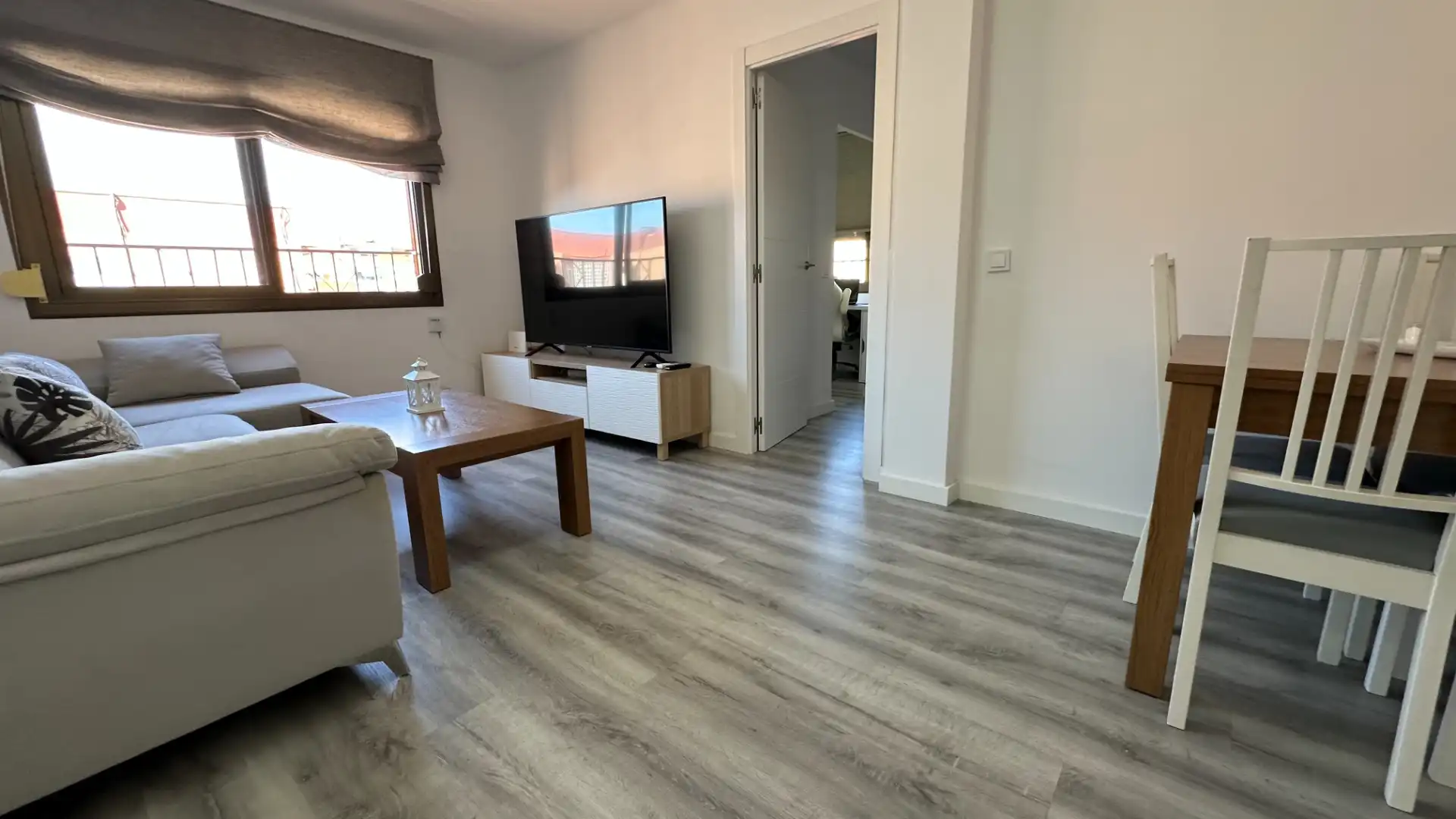 Living room of Attic for sale in Badalona  with Air Conditioner, Heating and Parquet flooring