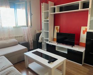 Wohnzimmer von Dachboden miete in Puertollano mit Heizung, Möbliert und Ofen