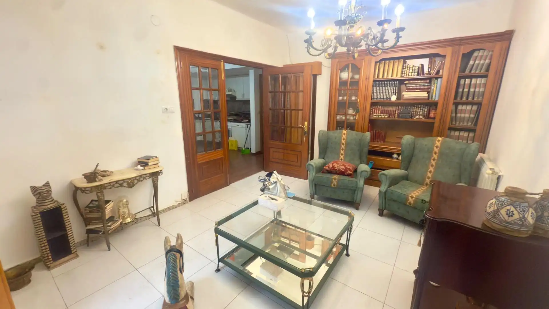 Wohnzimmer von Wohnung zum Verkauf in Ourense Capital  mit Heizung, Privatgarten und Terrasse