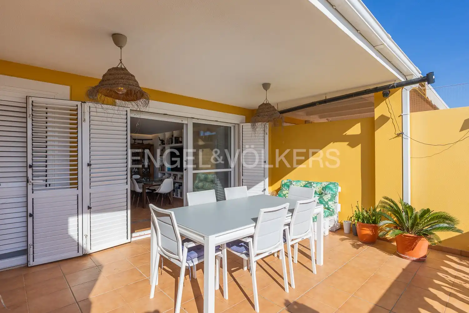 Terrassa de Casa o xalet de lloguer en Cullera amb Aire condicionat, Calefacció i Jardí privat