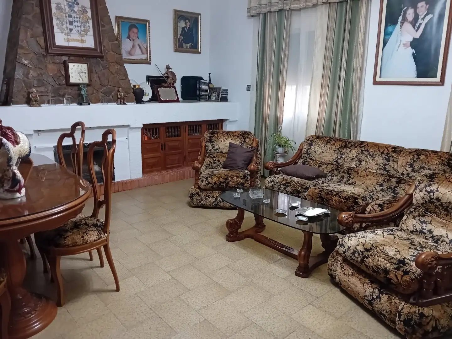 Living room of Houses for sale in Ciudad Real  with Air Conditioner, Heating and Private garden