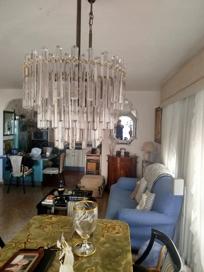 Sala d'estar de Pis en venda en El Campello amb Moblat i Balcó