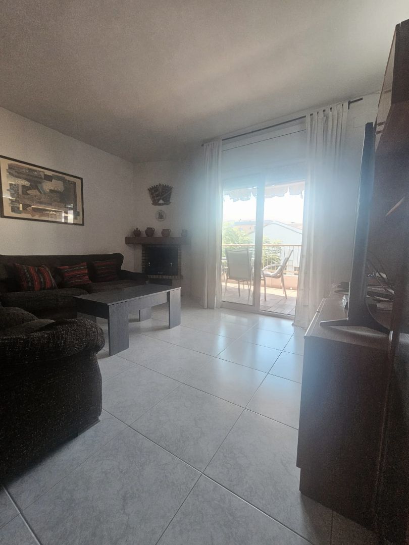 Living room of Flat for sale in Sant Pere de Ribes  with Storage room, Oven and Balcony