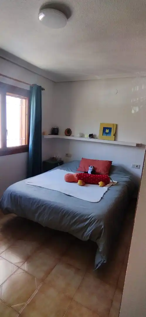 Bedroom of Apartments for rent in Santa Pola  with Air Conditioner, Private garden and Terrace