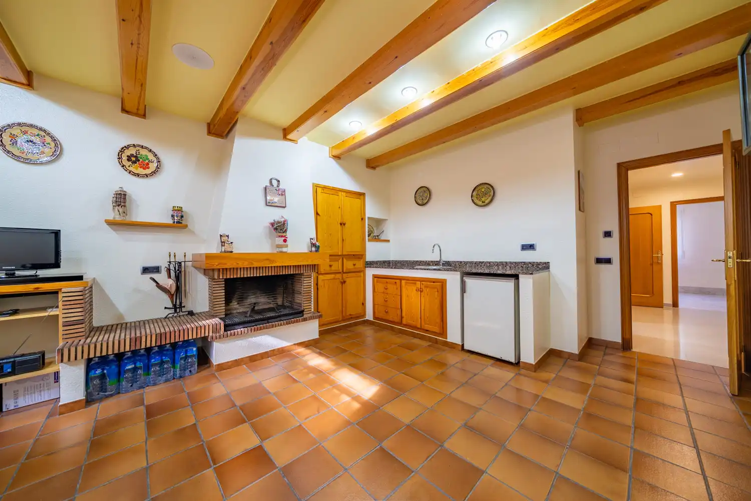 Cocina de Casa o chalet en venta en Blanes con Aire acondicionado, Calefacción y Jardín privado