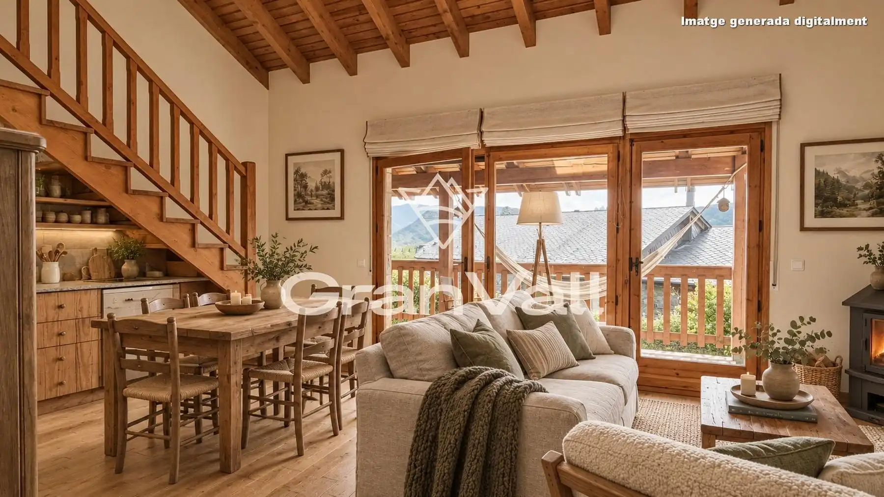 Adosado con balcón en venta en Guils de Cerdanya, imagen 4