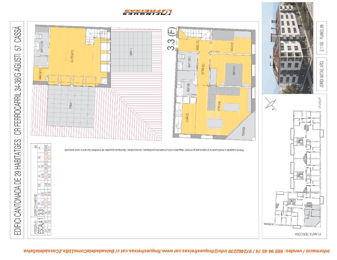 Dúplex en venda en Cassà de la Selva amb Aire condicionat, Calefacció i Terrassa