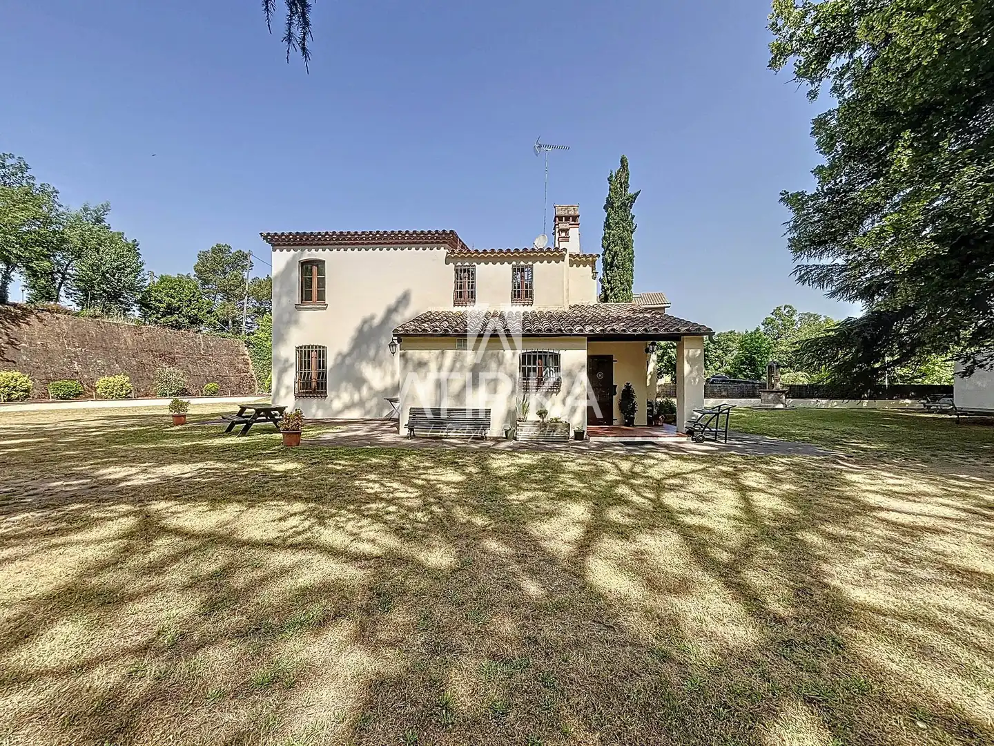 Jardín de Finca rústica en venta en Vallgorguina con Calefacción, Parquet y Trastero