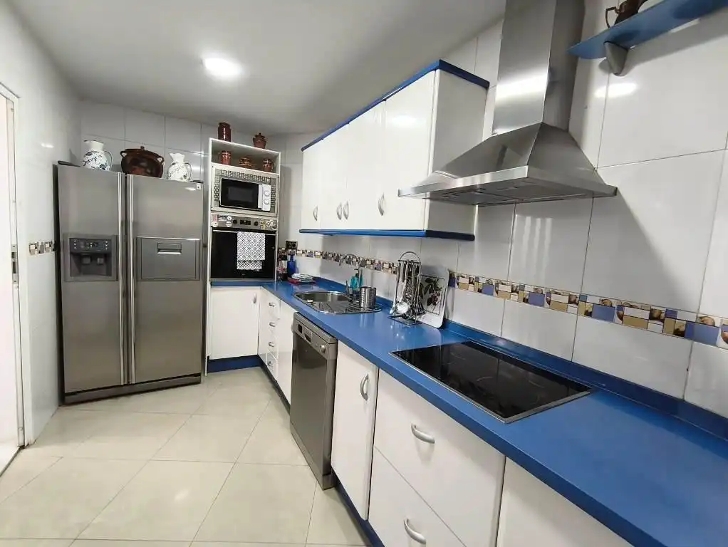 Cocina de Casa o chalet en venta en Mazarrón con Aire acondicionado, Jardín privado y Terraza