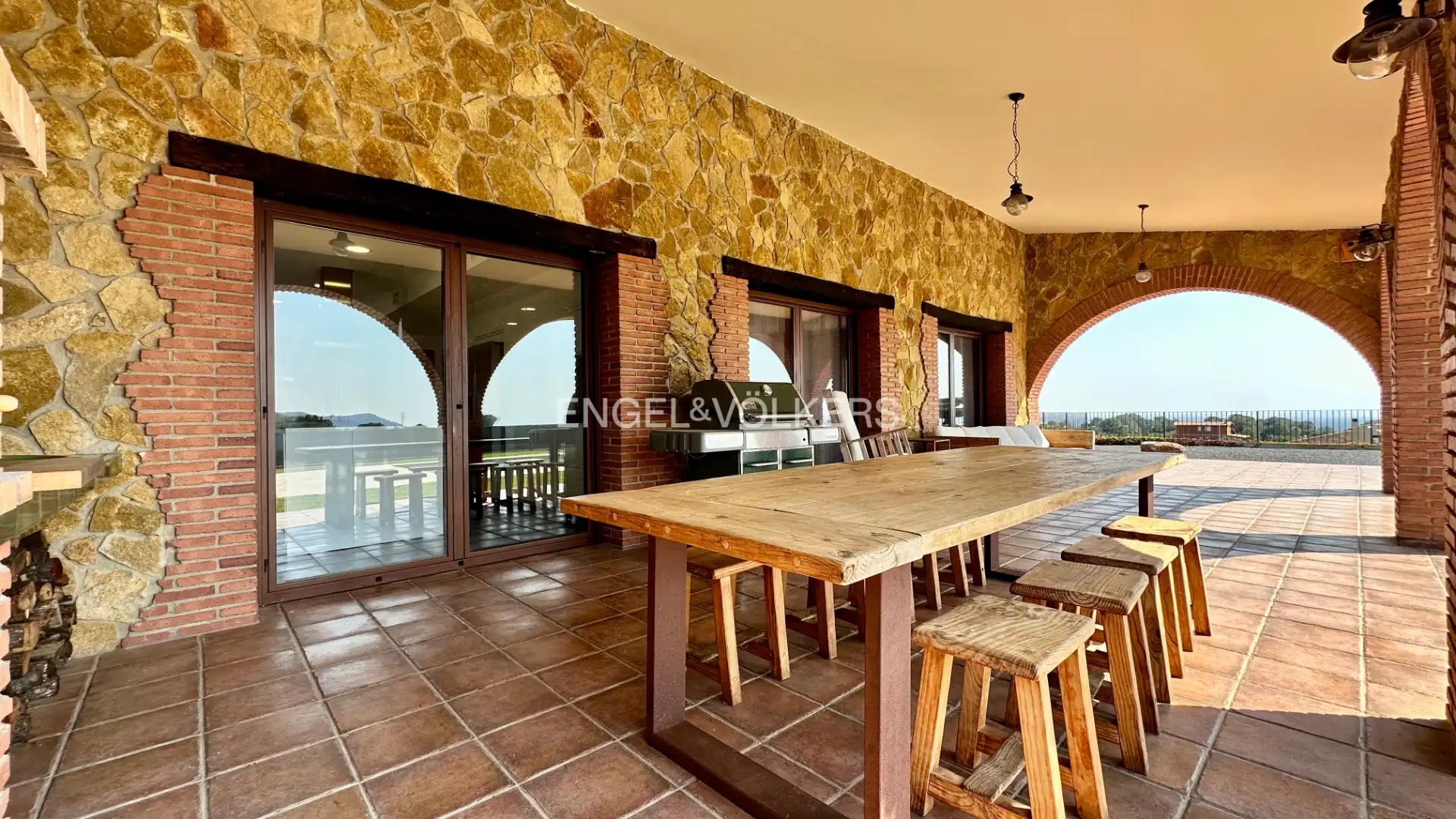 Terrace of Houses for sale in Vilanova d'Escornalbou  with Air Conditioner, Heating and Private garden