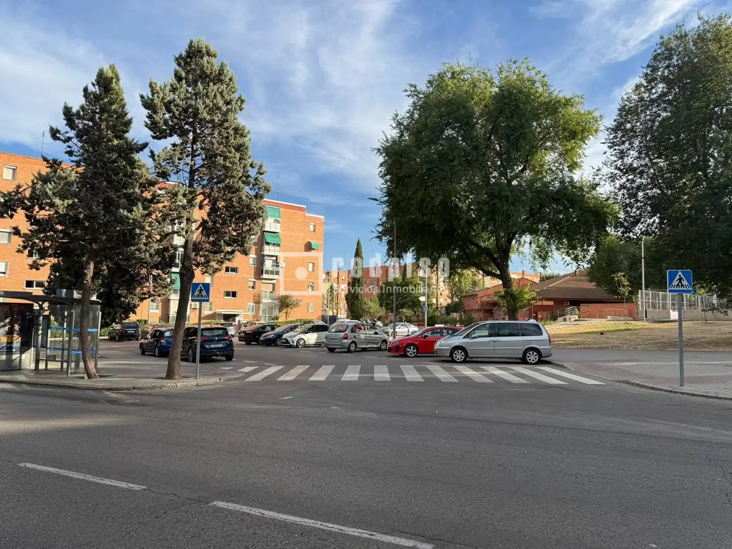 Außenansicht von Wohnung zum Verkauf in Madrid mit Klimaanlage, Heizung und Privatgarten