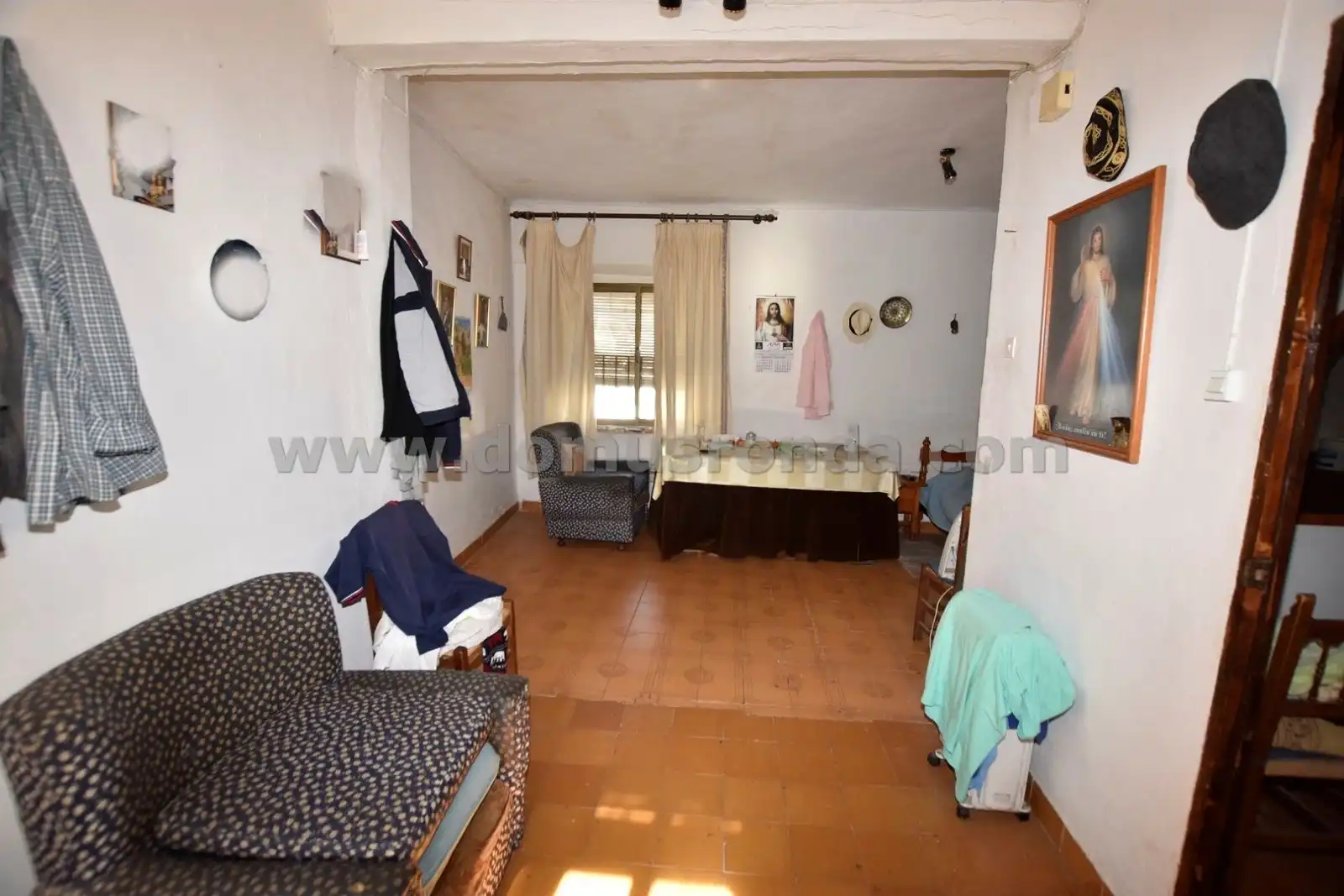 Sala d'estar de Casa o xalet en venda en Ronda amb Calefacció i Balcó