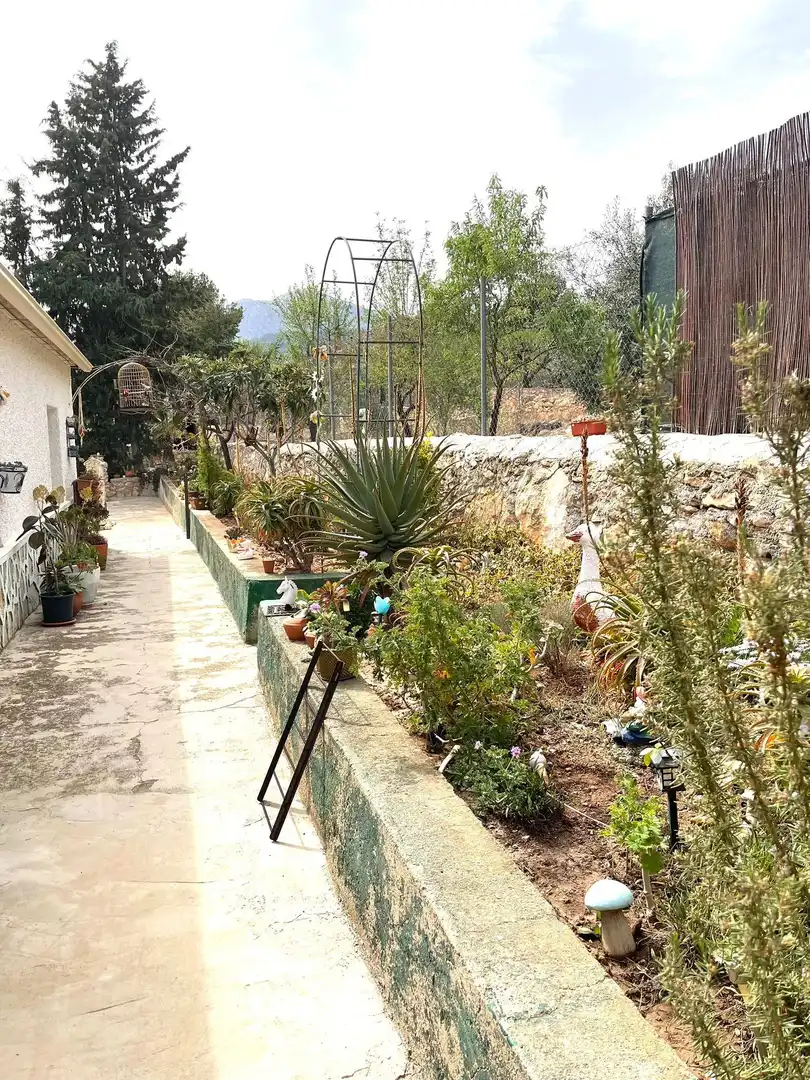 Garten von Haus oder Chalet zum Verkauf in Mula mit Privatgarten, Terrasse und Abstellraum