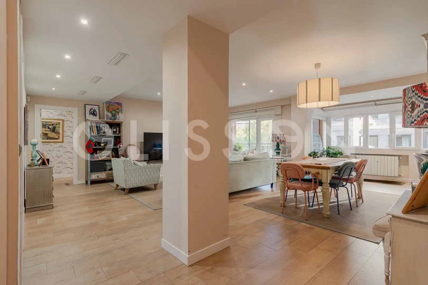 Living room of Flat for sale in Madrid  with Air Conditioner, Heating and Terrace