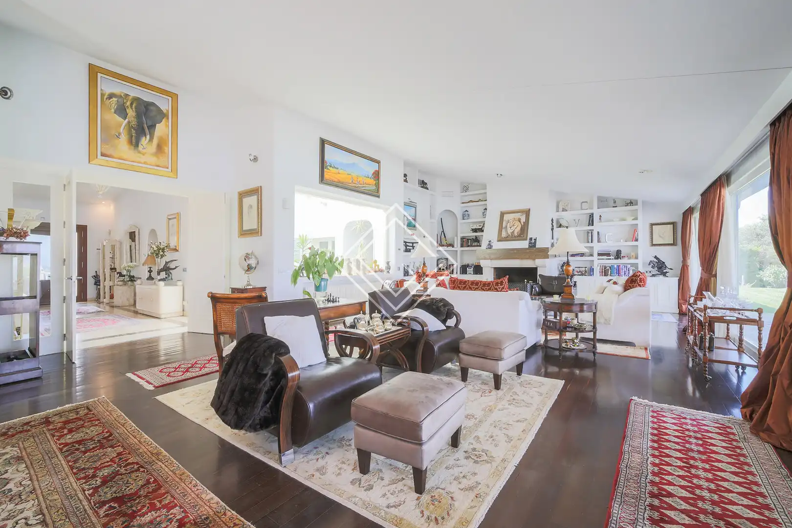 Sala de estar de Casa o chalet en venta en Algete con Aire acondicionado, Calefacción y Jardín privado