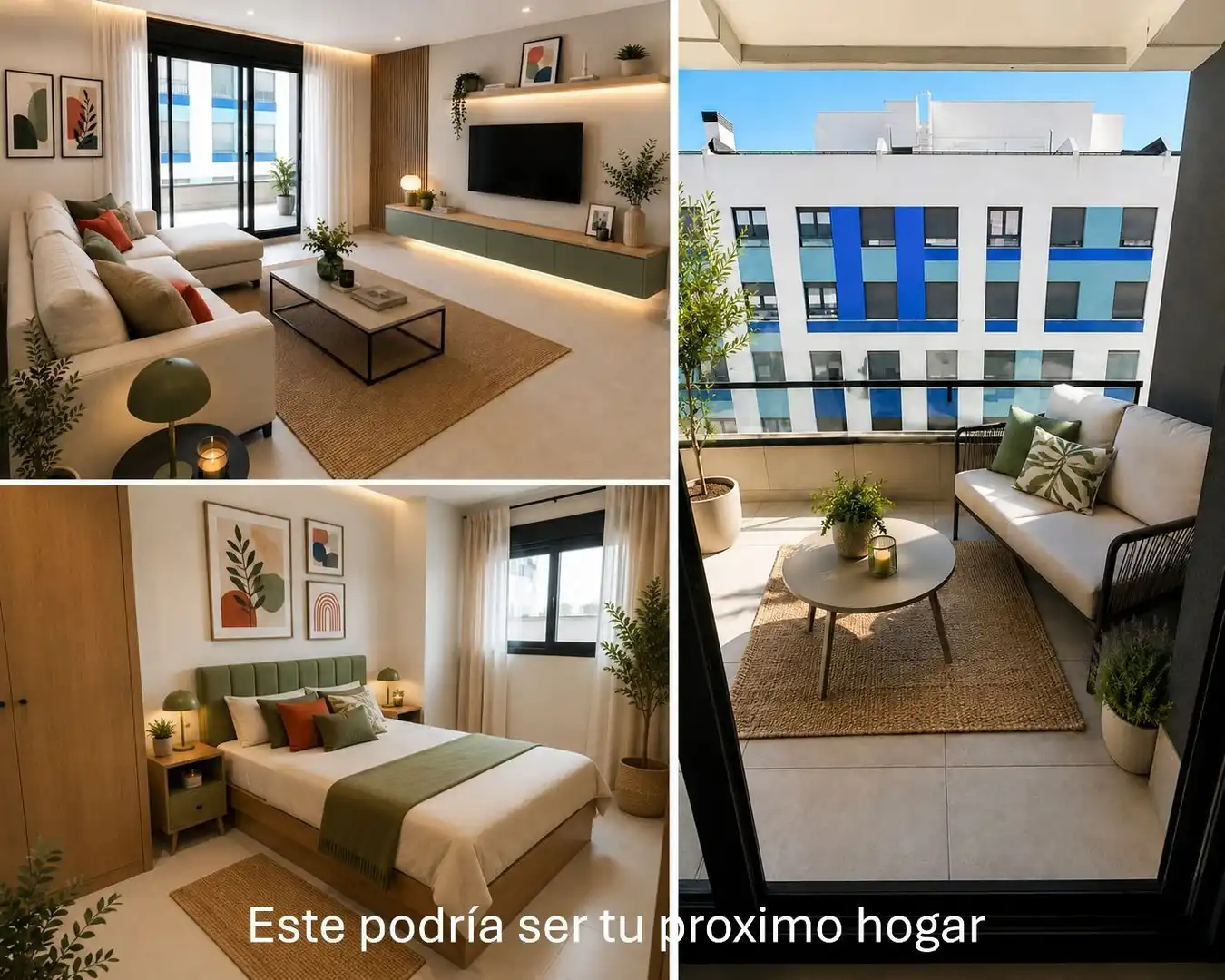 Dormitori de Apartament en venda en Alicante / Alacant amb Aire condicionat, Calefacció i Terrassa