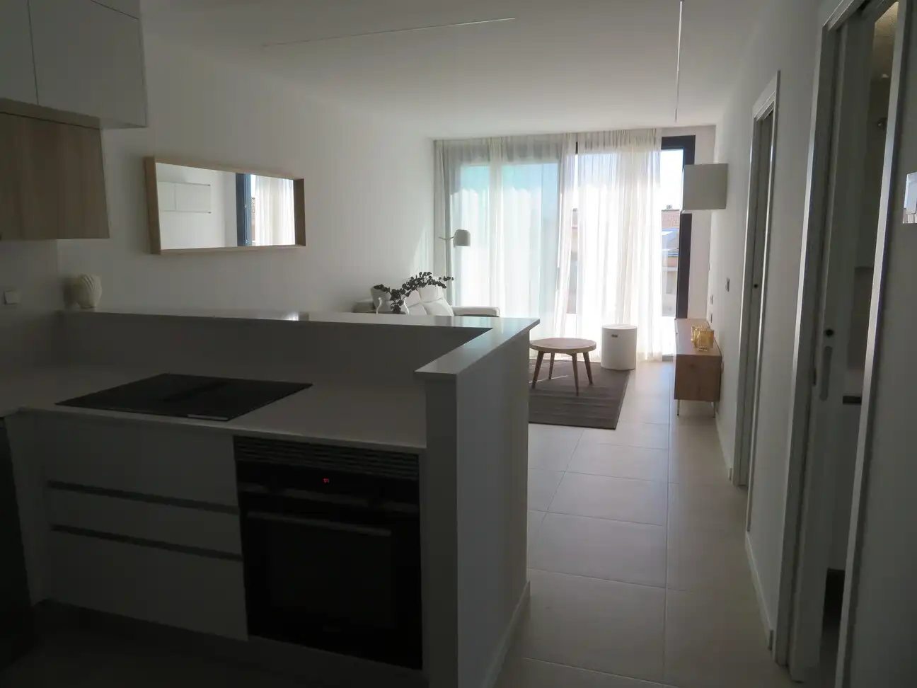 Küche von Maisonette zum Verkauf in Dénia mit Klimaanlage, Terrasse und Abstellraum