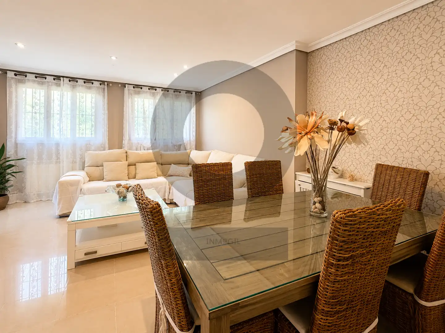 Living room of Houses for sale in Pozuelo de Alarcón  with Air Conditioner, Heating and Private garden