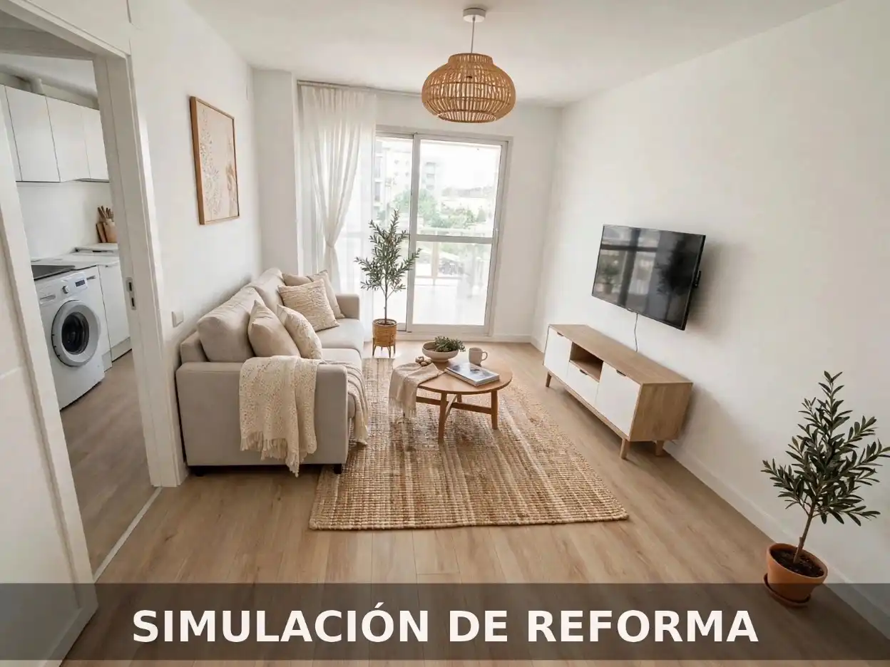 Sala d'estar de Pis en venda en La Curva