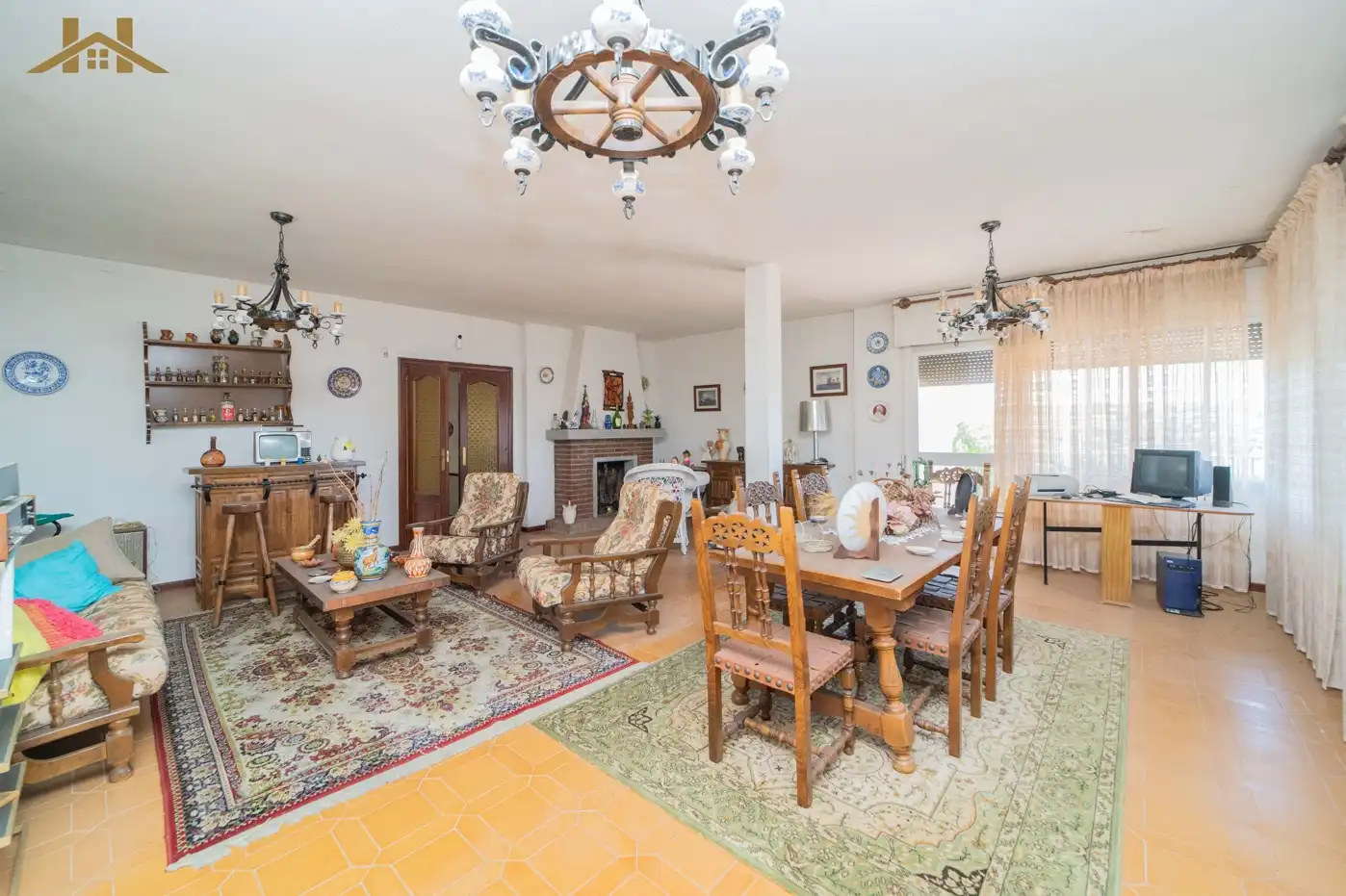 Comedor de Casa o chalet en venta en Valdemorillo con Calefacción, Jardín privado y Terraza
