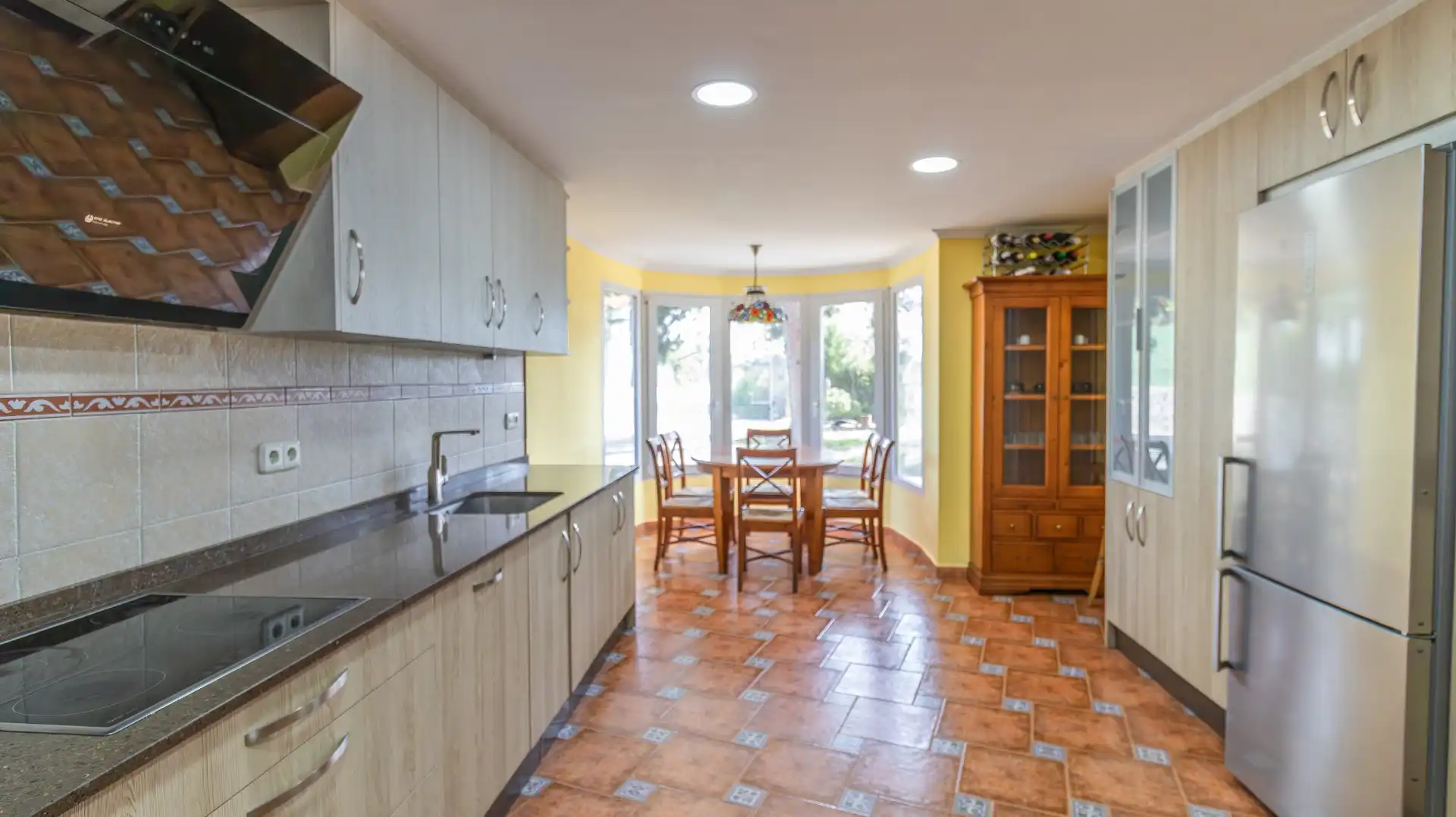 Cocina de Casa o chalet en venta en Elche / Elx con Aire acondicionado, Calefacción y Terraza