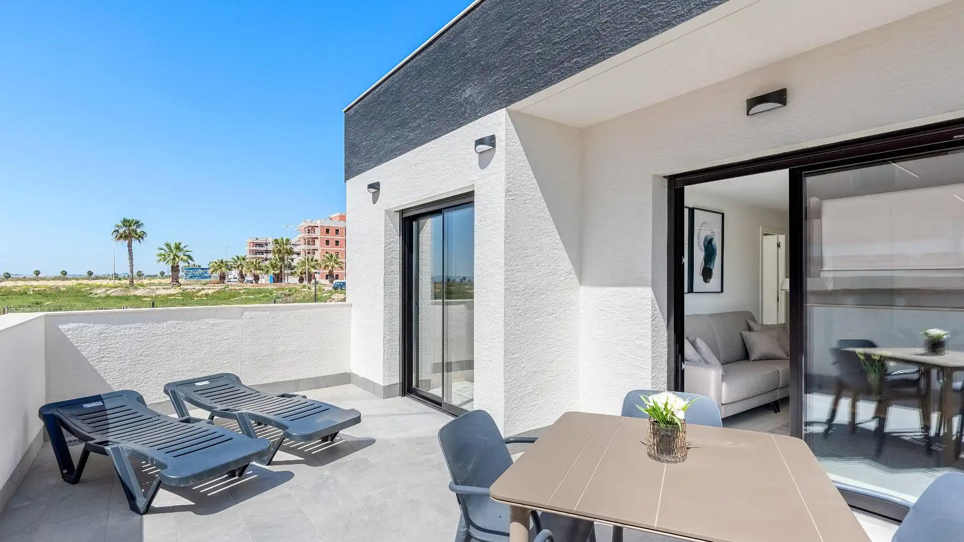 Terraza de Apartamento en venta en Guardamar del Segura con Aire acondicionado, Terraza y Trastero