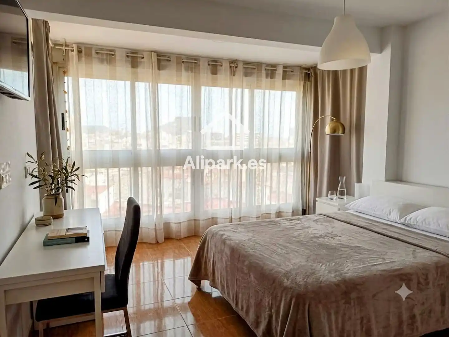Schlafzimmer von Wohnung zum Verkauf in Alicante / Alacant mit Terrasse und Möbliert