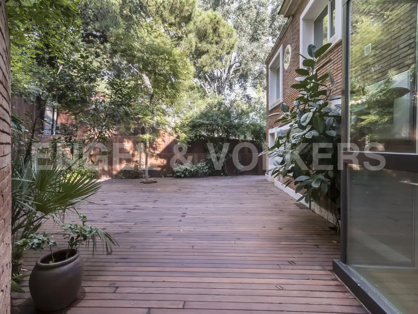 Terrace of Houses for rent in Barcelona  with Air Conditioner, Heating and Private garden