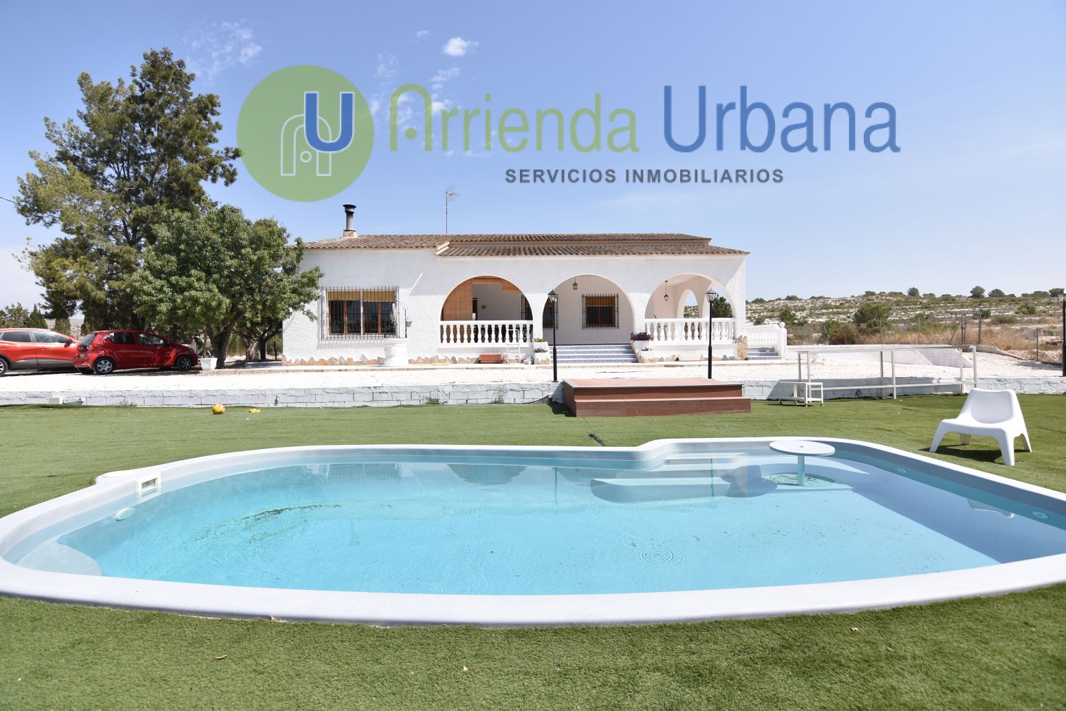 Exterior view of House or chalet to rent in Elche / Elx  with Private garden, Terrace and Swimming Pool