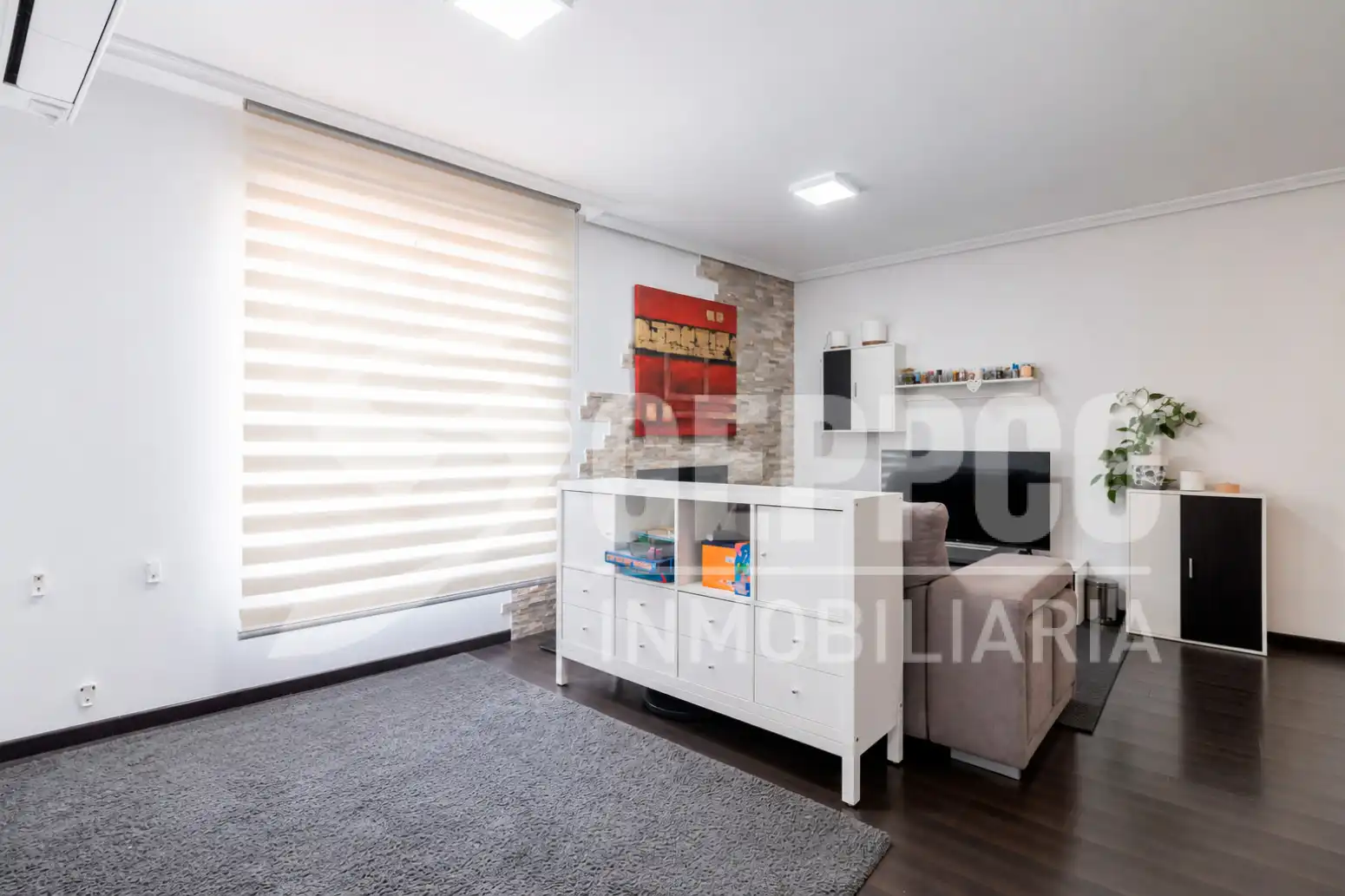 Sala de estar de Dúplex en venta en Villalbilla con Aire acondicionado