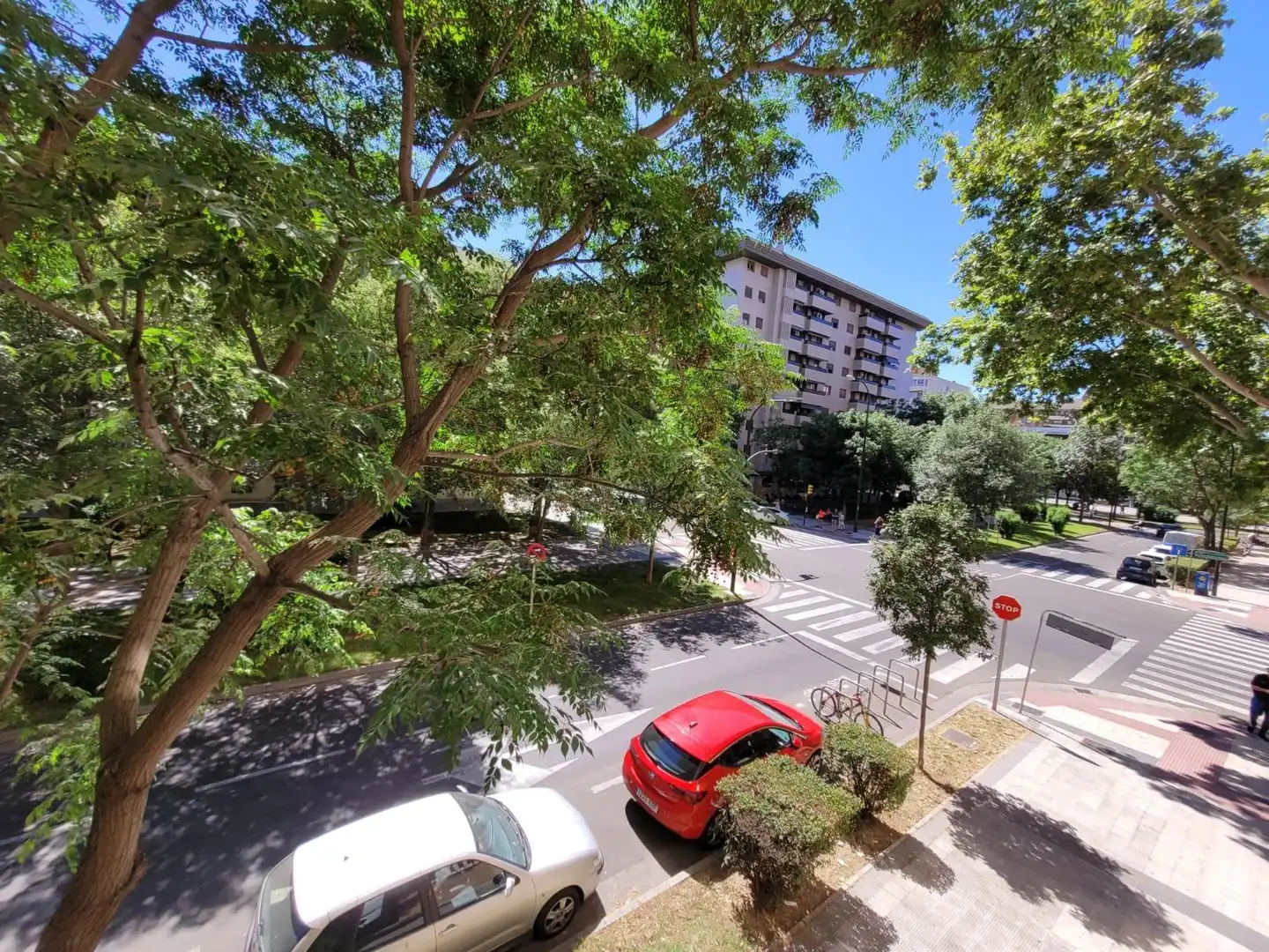 Exterior view of Flat for sale in Zaragoza  with Air Conditioner, Heating and Balcony