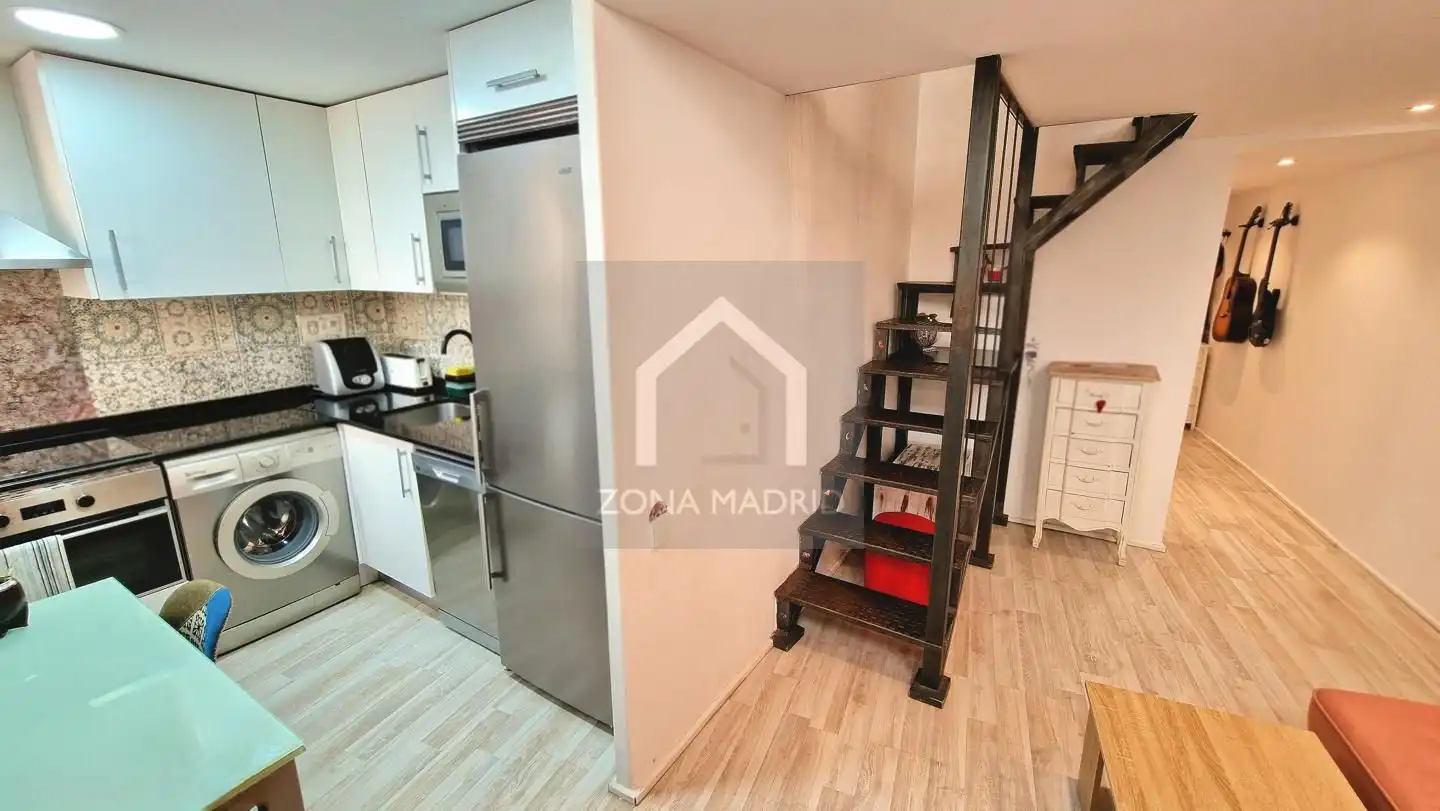 Cocina de Piso en venta en Madrid con Aire acondicionado, Terraza y Amueblado