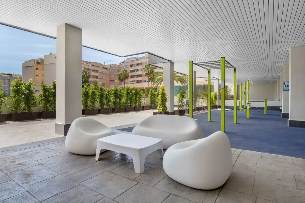 Terrace of Flat for sale in Mijas  with Air Conditioner, Heating and Terrace